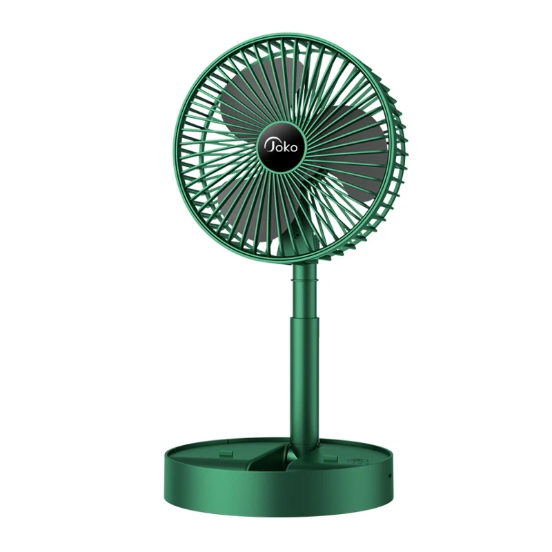 JOKO Wholesale Portable Table Fan with Rechargeable Battery and Folding Design for Indoor and Outdoor Air Cooling in Summer