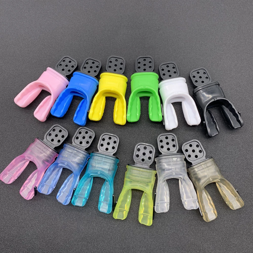 Eco-Friendly Moldable Silicone Snorkel Scuba Choice Scuba Diving Regulator Mouthpieces to Breathing Tube