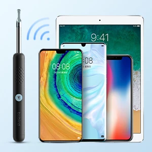 WiFi wireless 1080P 500w pixel   mobile dental ear endoscope parts camera hidden camera