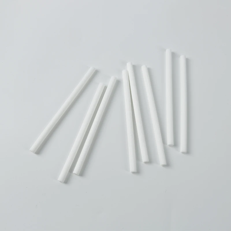 White Absorben perfume filter essential oil reed diffuser humidifier cotton sticks
