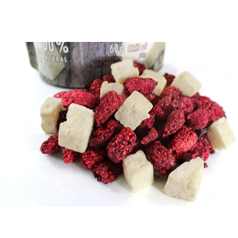 Delicious Crunchy Snack Freeze-Dried Blackberry with Cheese 60g FD Dry Fruits Banana Dry Strawberry Snack