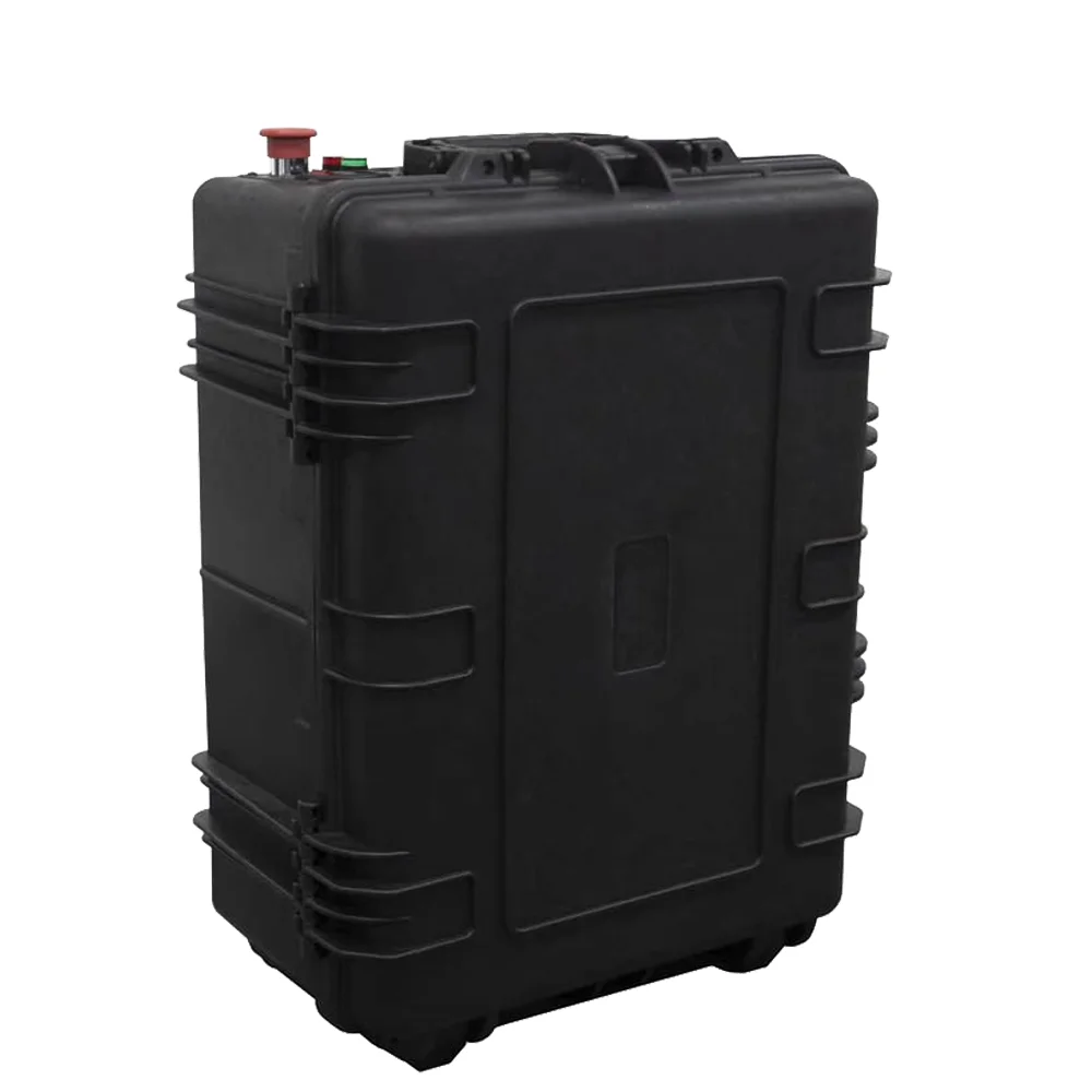 HS LASER 100W Мобильный портативный ручной мини-аппарат для удаления краски от ржавчины и пятен