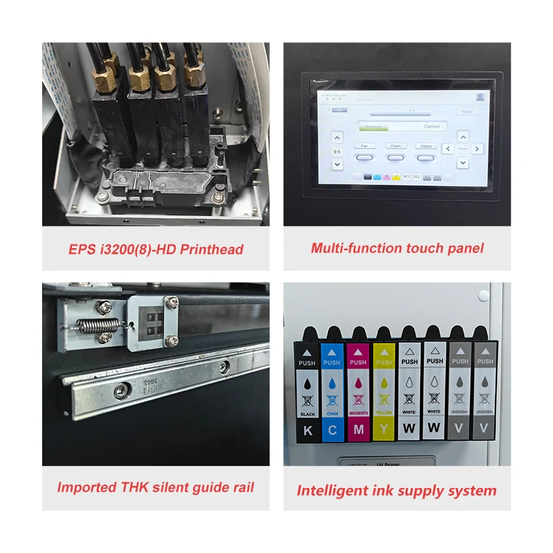Xenons Desktop UV Printer A3 Plastic Card Printer Flatbed UV Printer