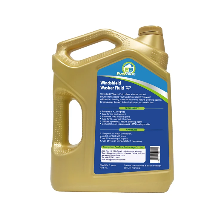 Everblue Concentrated Windscreen Wiper Liquid Car Care Cold Weather Glass Windshield Fluid