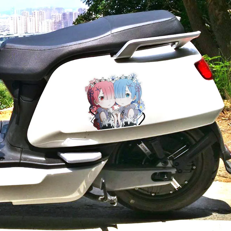 Wholesale Anime Re Zero Starting Life In Another World Rem Ram Car Reflective Stickers