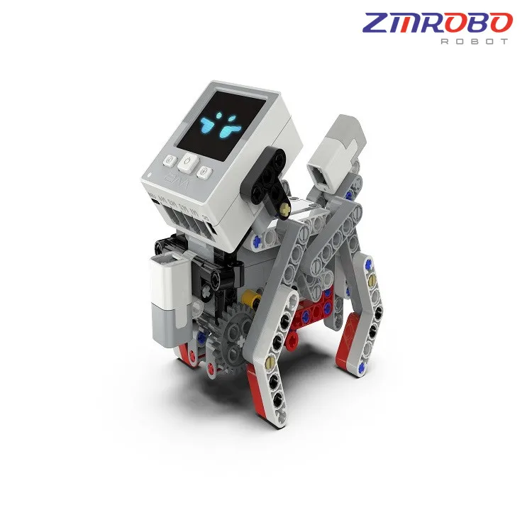 STEM ZMROBO Education Robot Code Set for Children Artificial Intelligence Remote Control Intelligent  Toy Robot Dog With Battery