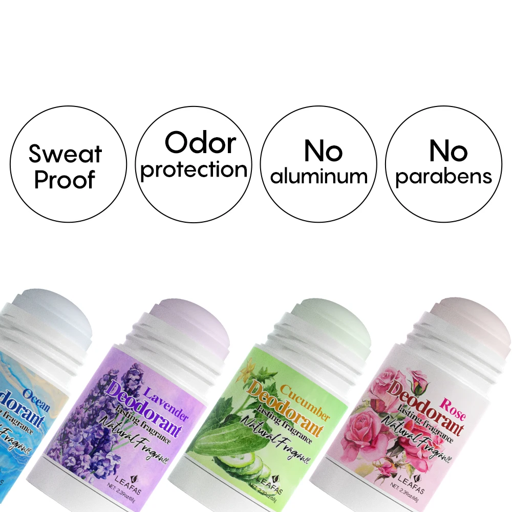 OEM/ODM Aluminium Free sample Deodorizer Antiperspirant Deodorant Cruelty Free Deodorant Stick
