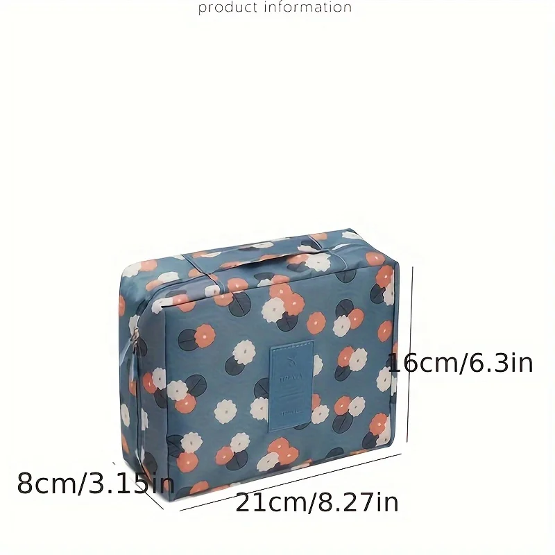 Storage Tote Bag Needle Storage Lacosmetic Large Capacity Yarn Crochet and Knitting Zipper Bag Zipper Pouch Customized Durable