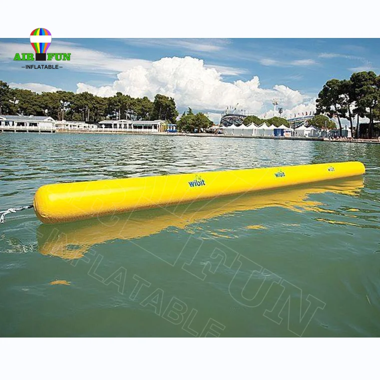 Airfun  Alternate custom make colors inflatable tube floating inflatable pipe water buoy