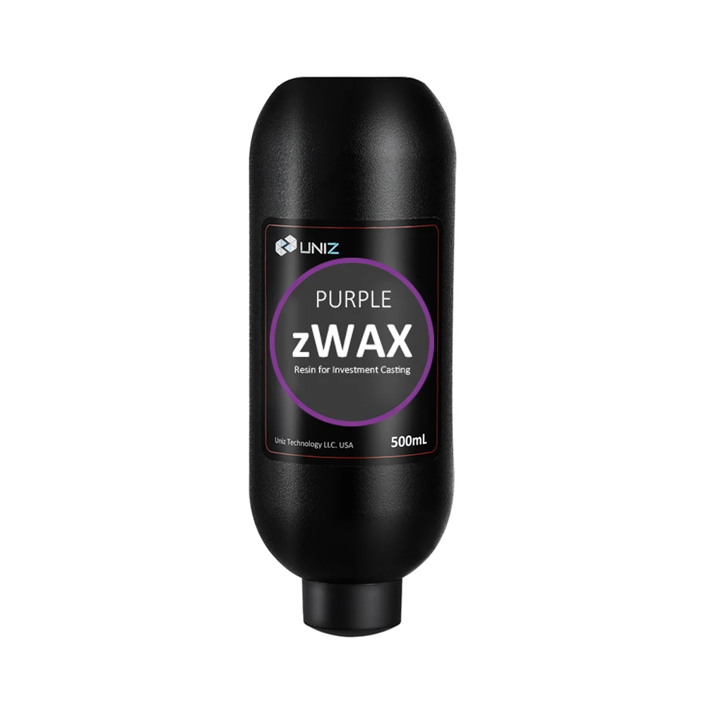 
UNIZ ZWAX New Product 500ML Amber Resin 3d Printer Liquid Resin 