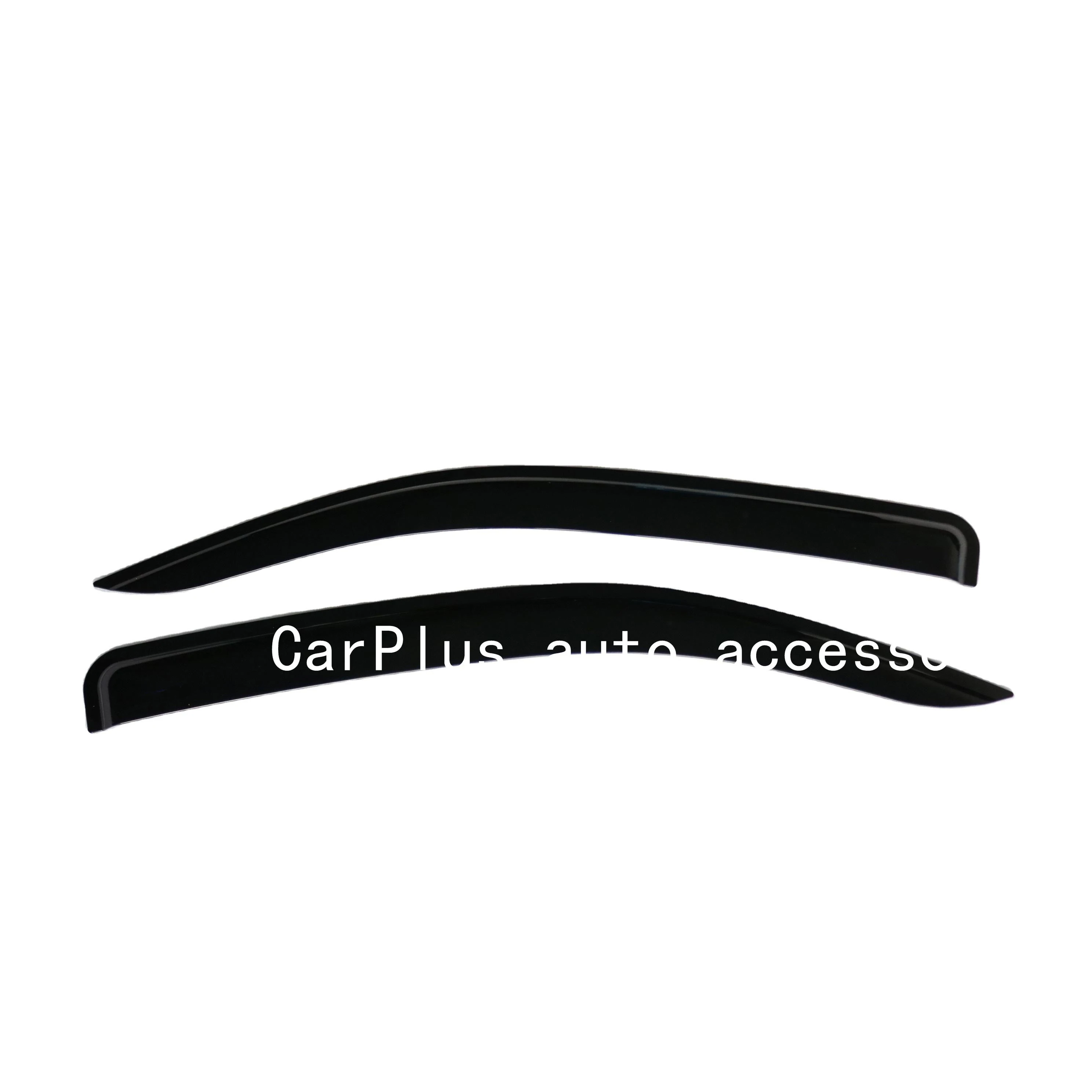 Car door visor  Window Visor accessories protecter black color  For Hiace 2005 2018