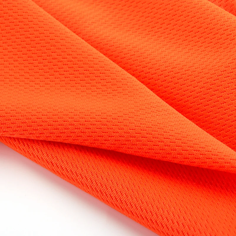 100% polyester 130gsm bird eye mesh fabric fast drying and breathable sports knit fabric