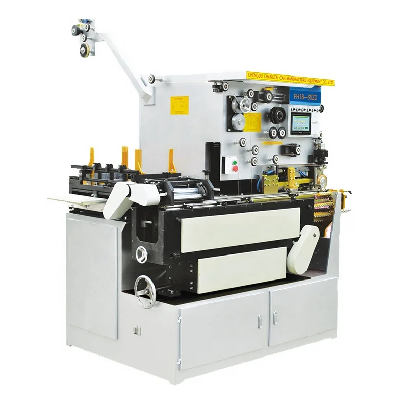 Full Automatic Small Round Tin Can General Chemical Paint Production Line Tinplate Metal Welder Welding Tin Can Machine