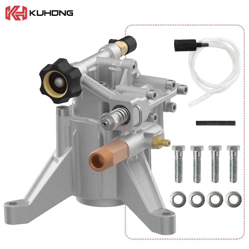 Kuhong High Flow Water High Pressure Washer Pump 15LPM 2900psi