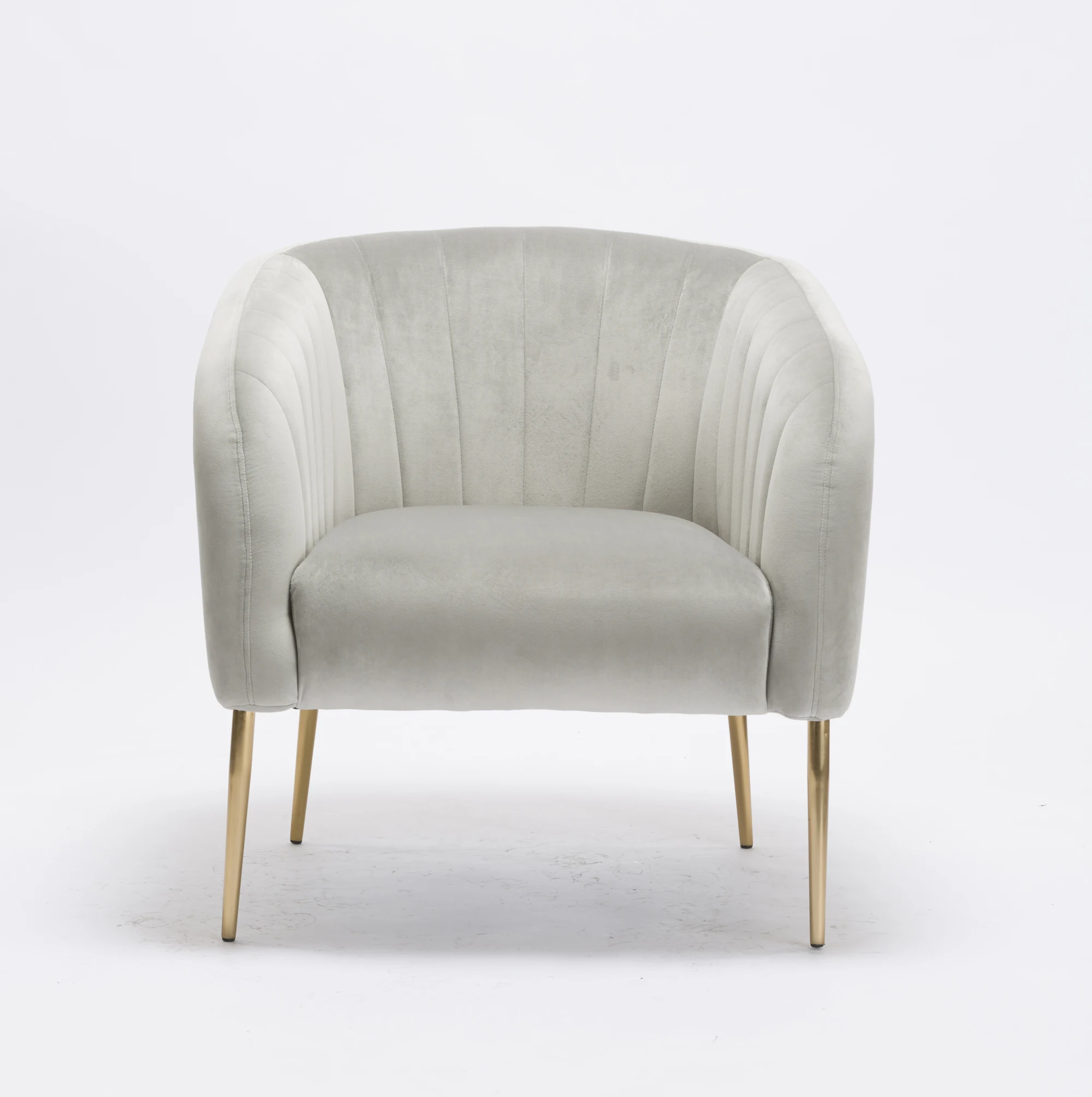 OEM Simple Accent Chair with Arms for Hotel Cafe Chair or Living Room or Bedroom