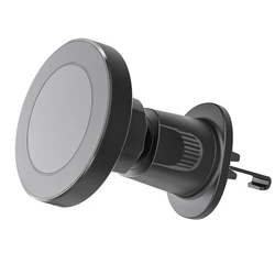 15W Magnetic Wireless Car Charger Fast charging Magsafe Car Phone Holder Strong Magnet Mobile Phone holder for Car mount stand