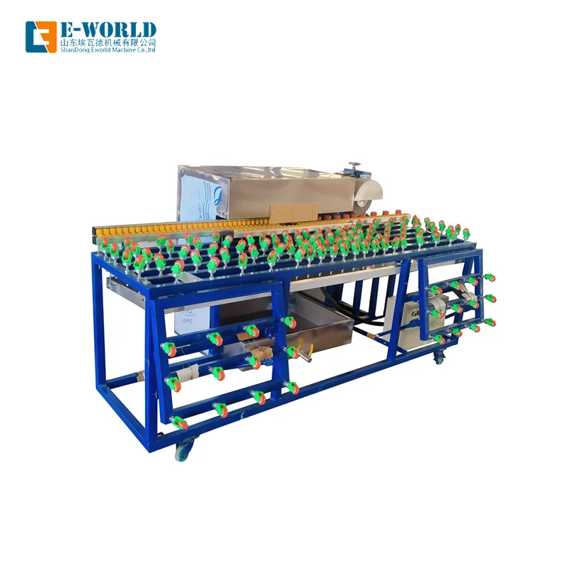 Fast edge grinding machine Best-selling Glass Polishing Moving Machine Glass Straight Edging Processing Machine