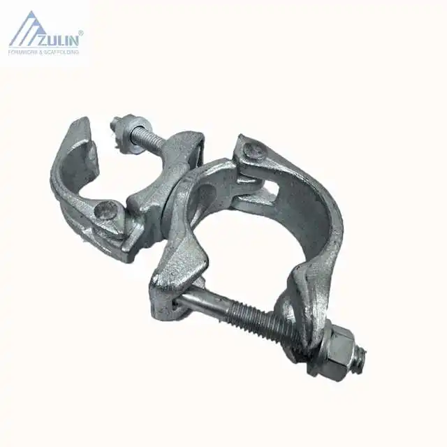 Versatile BS1139/EN74 Adjustable 3mm Steel Double Coupler Clamp Q235 Material for Scaffolding Erection