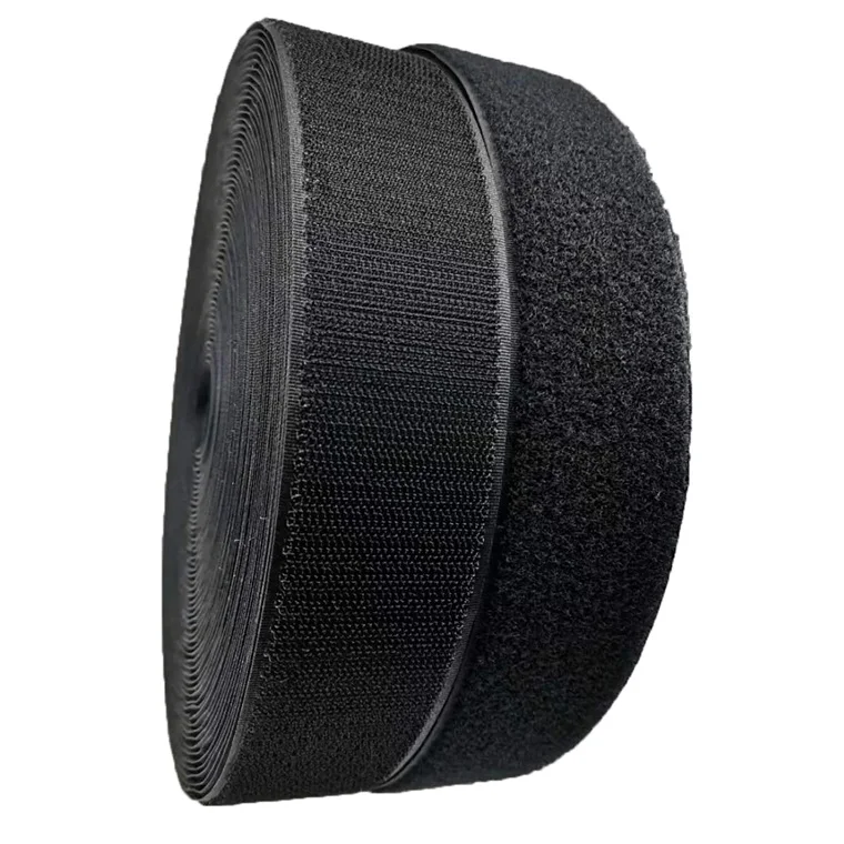 Nylon Injection Hook And Loop Tape Soft Plastic Injection Molded Hook And die cut hook loop fastener tape