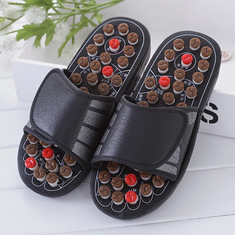 Wholesale Cheap Foot Massager Dot Shiatsu Spin Point Stimulation Acupuncture Foot Massager Slipper