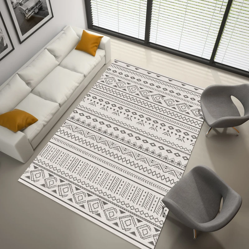 Factory supply 100% polyester colorful 3d area rugs carpets living room luxury