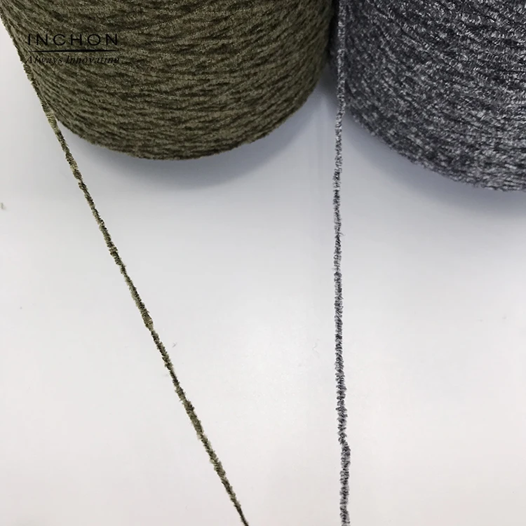 Super softness and warmth chenille yarn chunky bulky 6nm for knitting blanket