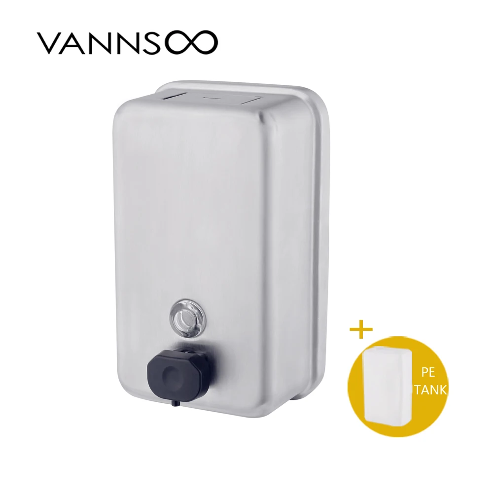 Everstrong stainless steel hand liquid soap dispenser  sanitizer dispenser or bathroom foam soap bottle