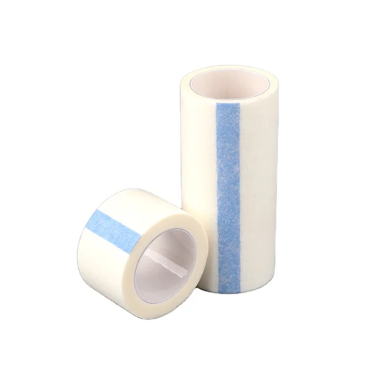 Medical Easy Tear Breathable Non Woven Adhesive Tissue Tape Non-woven Adhesive Tape paper tape