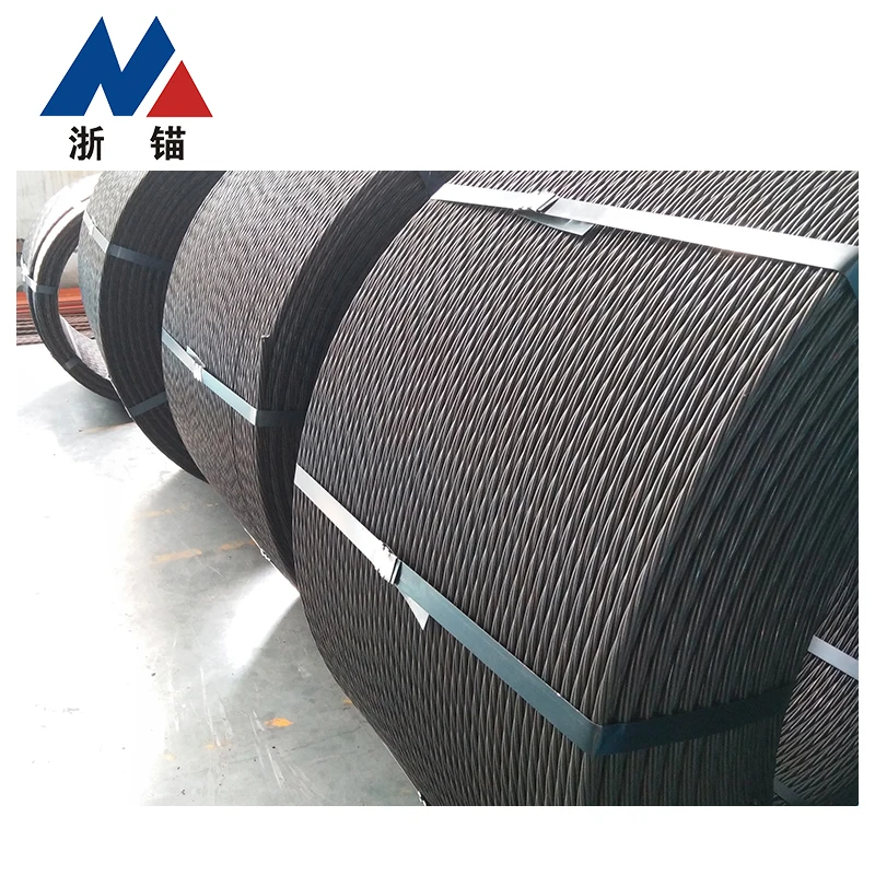 
building steel material wedges anchor and wire strand 