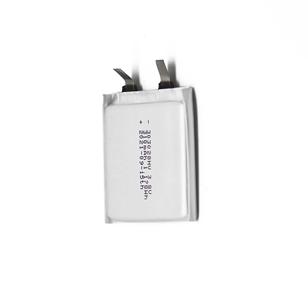 JHY 2021 New Product 303028HV 3.8V 310mAh rechargeable lithium battery  Remote control battery