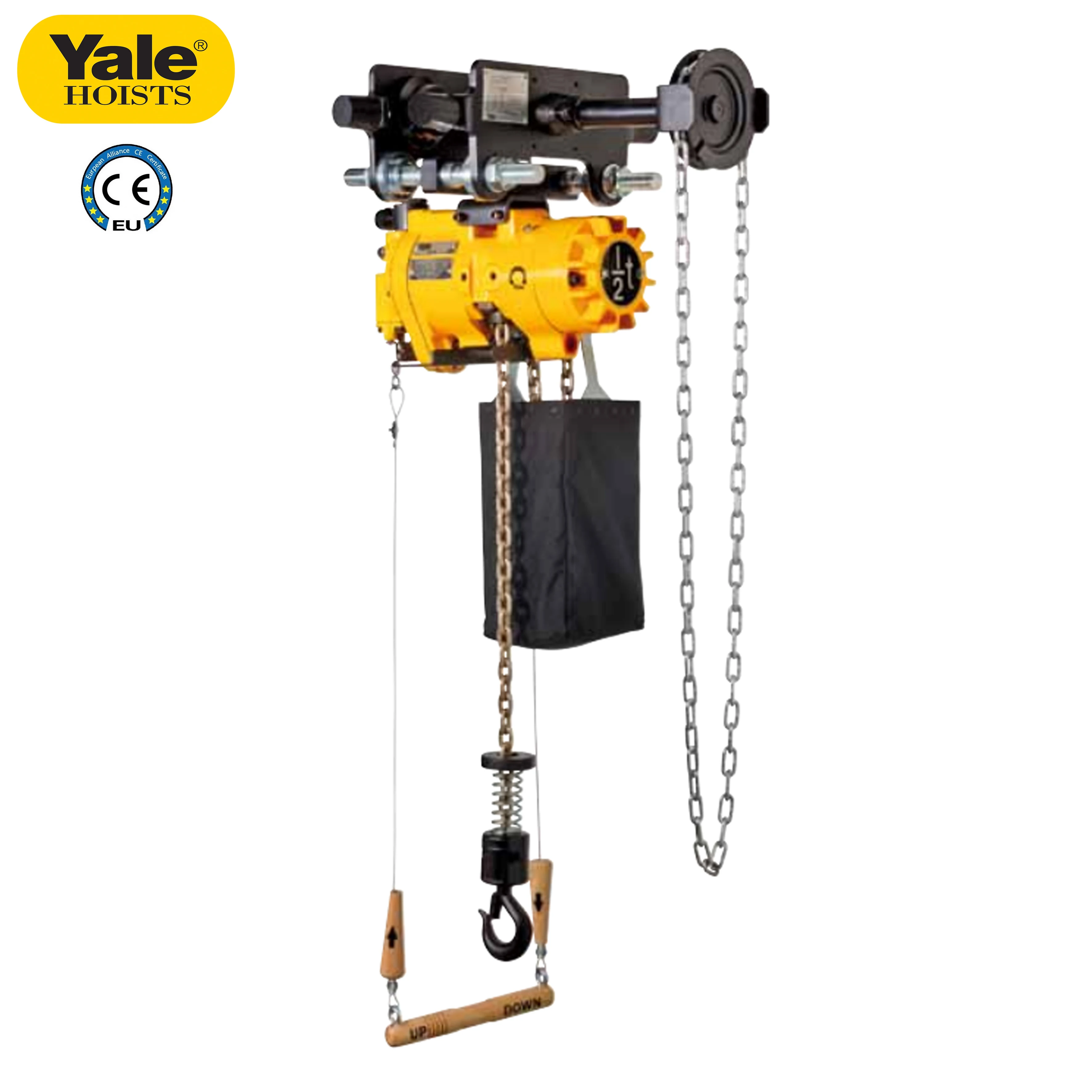 Пневматическая цепная таль ATEX MA 220-440 В 300 кг 500 1 тонна 2 тонны 3 5