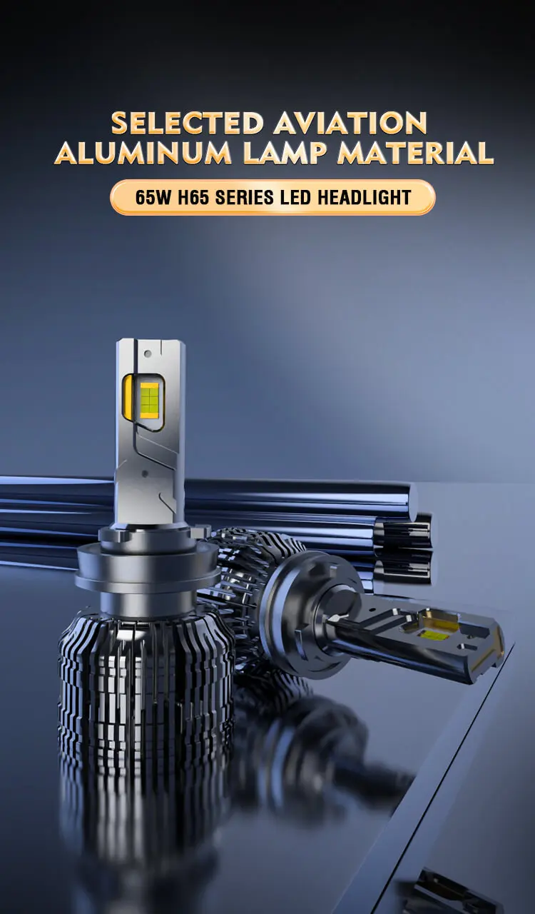High power 65W led adaptive headlights 12000 lumens h1 h3 h7 h11 led headlights car headlight bulbs