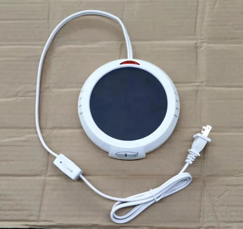 
glass candle food warmer 