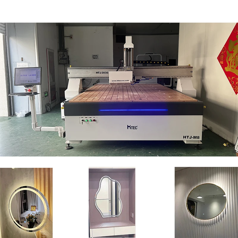 Water cooling customized big working size CNC laser machine for metal plate engraving mirror glass sandblasting glass drilling