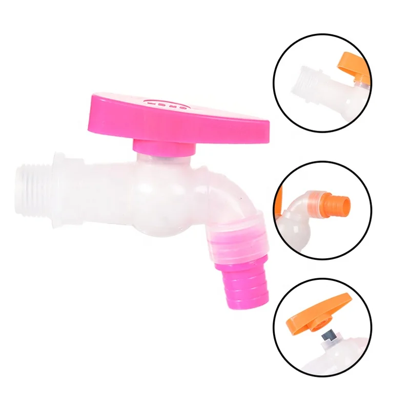 Manufacturers taps with PP plastic water tap waterfall washing machine bathroom basin faucets