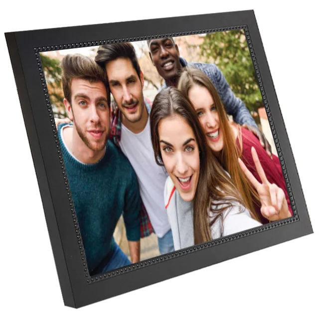 15 inch touch screen electronic smart picture frame digital photo with wifi