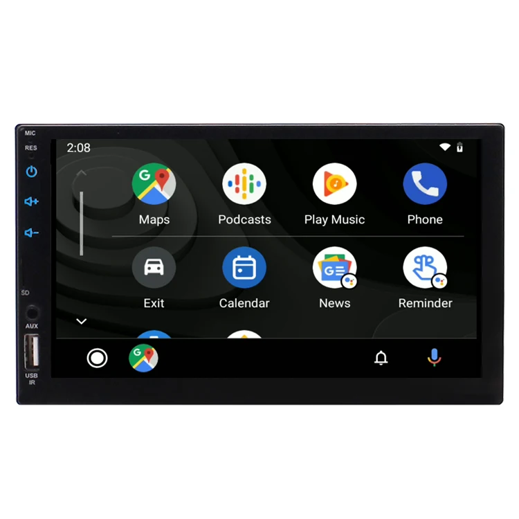  Заводская Прямая поставка Quad-core Android 10 0 двойной Din DSP carlay 7 дюймов сенсорный экран автомобильный GPS навигационная