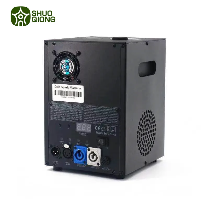 
400W DMX Cold Spark Machine Titanium Metal Powder Fountain Fireworks Sparkler Machine Consumables Powder 