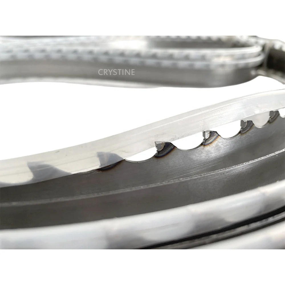 Saw mill portable sawmill horizontal vertical band saw wood cutting stellite carbide band saw blade for hardwood softwood