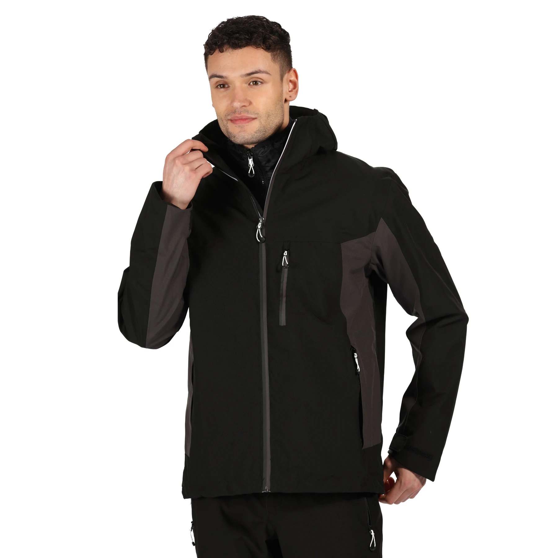 Водонепроницаемая обувь черного цвета на открытом воздухе 3 в 1 пуховая дождь hardshell куртка для мужчин