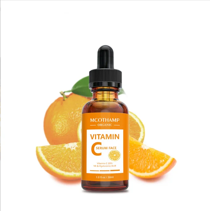 Hyaluronic Acid Vitamin C Serum Anti-Aging Shrink Pore Whitening Moisturizing Oil Control Skin Care Cosmetic