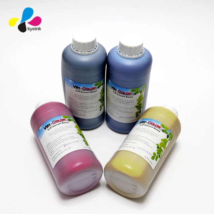 wit color eco solvent ink wit color ink dx5 ink wit color eco solvente xp600 tinta