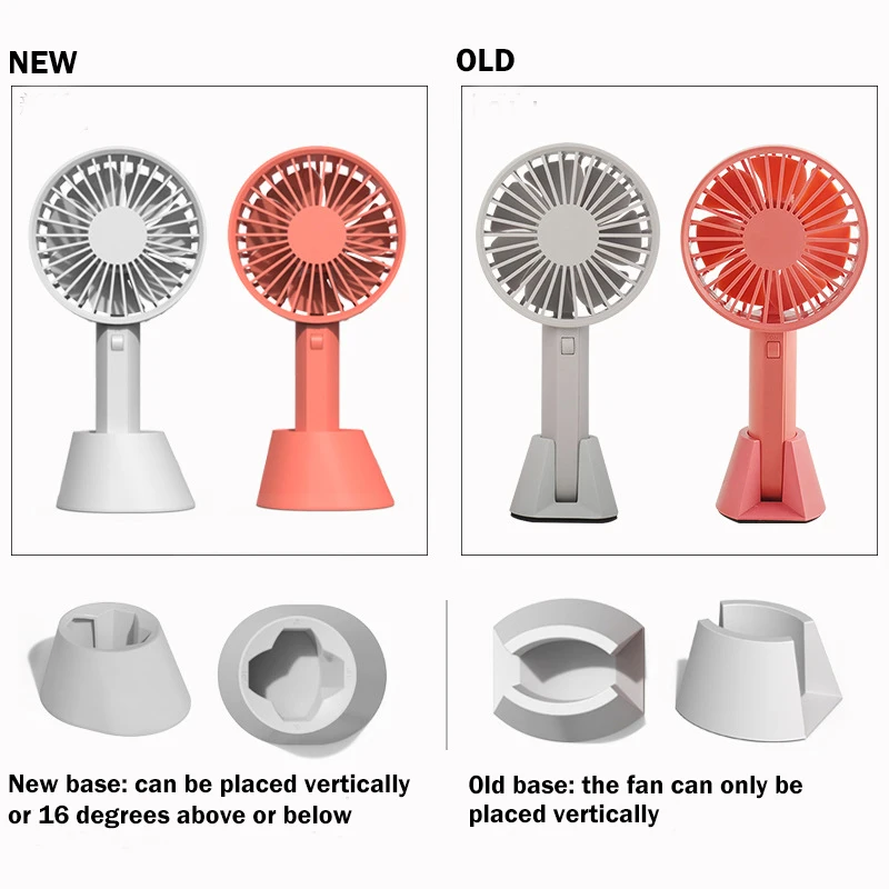 New Handheld Fan USB Charging Mini Portable home appliances Mute Small Electric Fan Lash Fans
