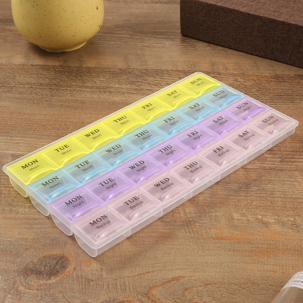 Convenient Travel Pill Storage Box OEM China Wholesale Promotional Medicine Box Made of Durable PP Plastic