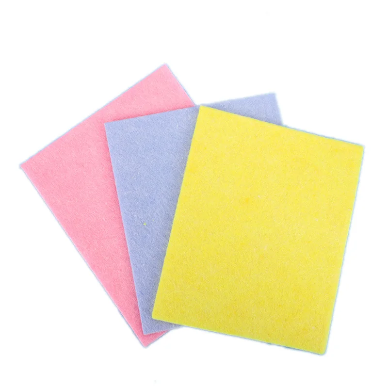 Factory Supply Best Quality spunlaced nonwoven Microfiber cleaning fabric disposable biodegradable towel floor cleaning cloth