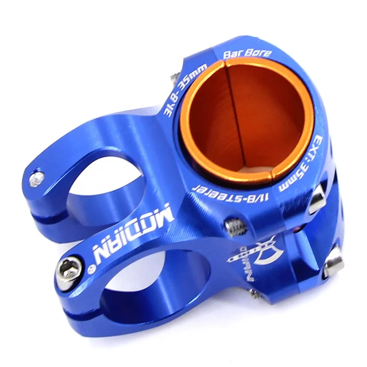 CNC Aluminum Mountain Bike Stem 0 Degree cycling Bicycle parts Bicycle Handlebar Stem