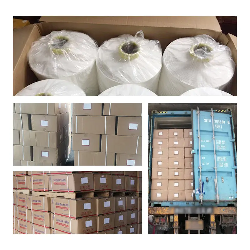 Shuyuan Cover Yarn ACY 150D/48F/20D Spandex Covered Yarn for Socks