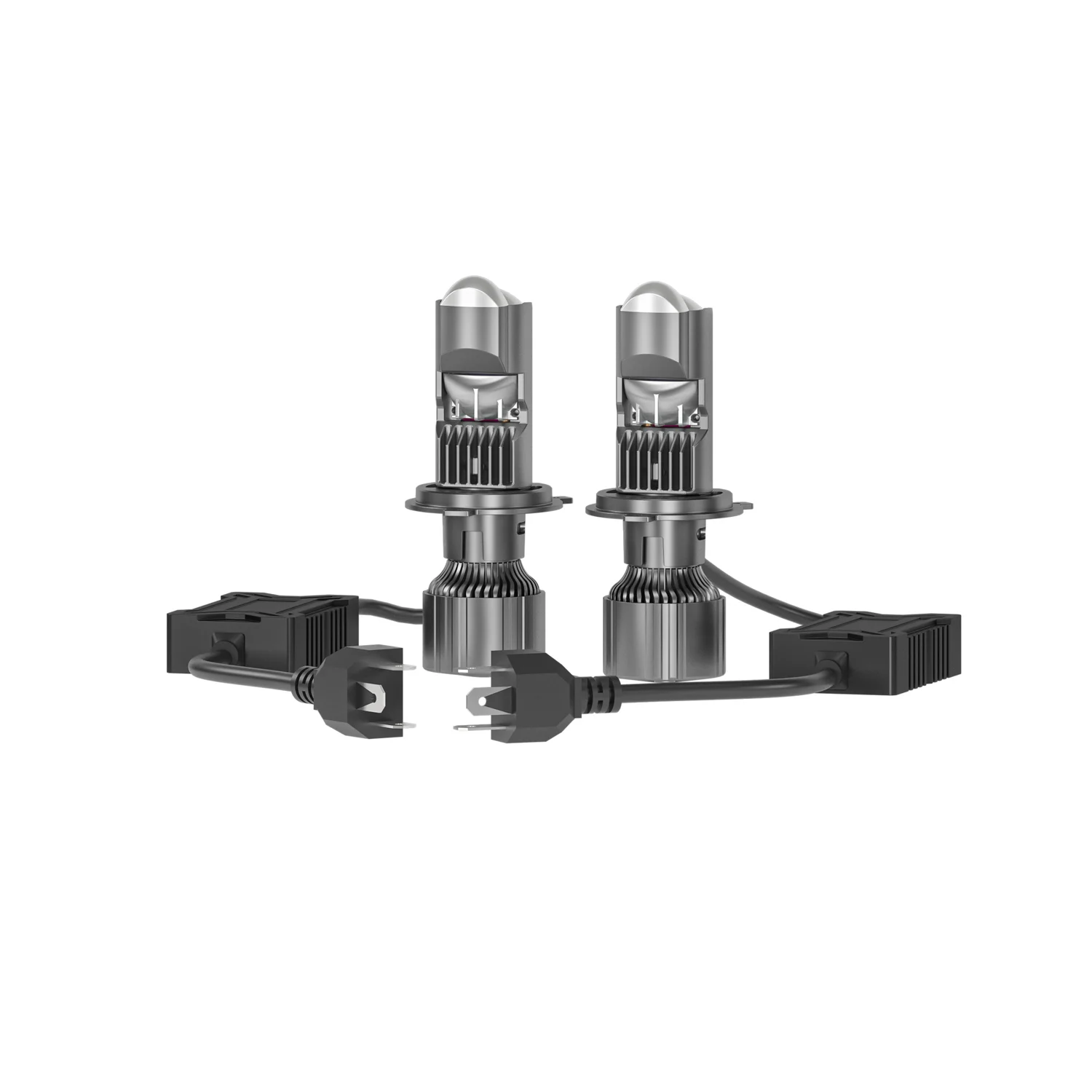 9005  H7 H11 H4 LED Mini bi-led Projector Lens Car  Headlight Bulbs Focused Light for car truck SUV ATV