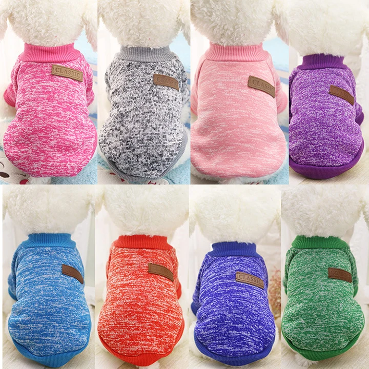  Wholesale Custom Fashionable Luxury Clothing Cloth Dog Sport Plush Coat Apparel Winter Sweaters Cat Pet Hoodie