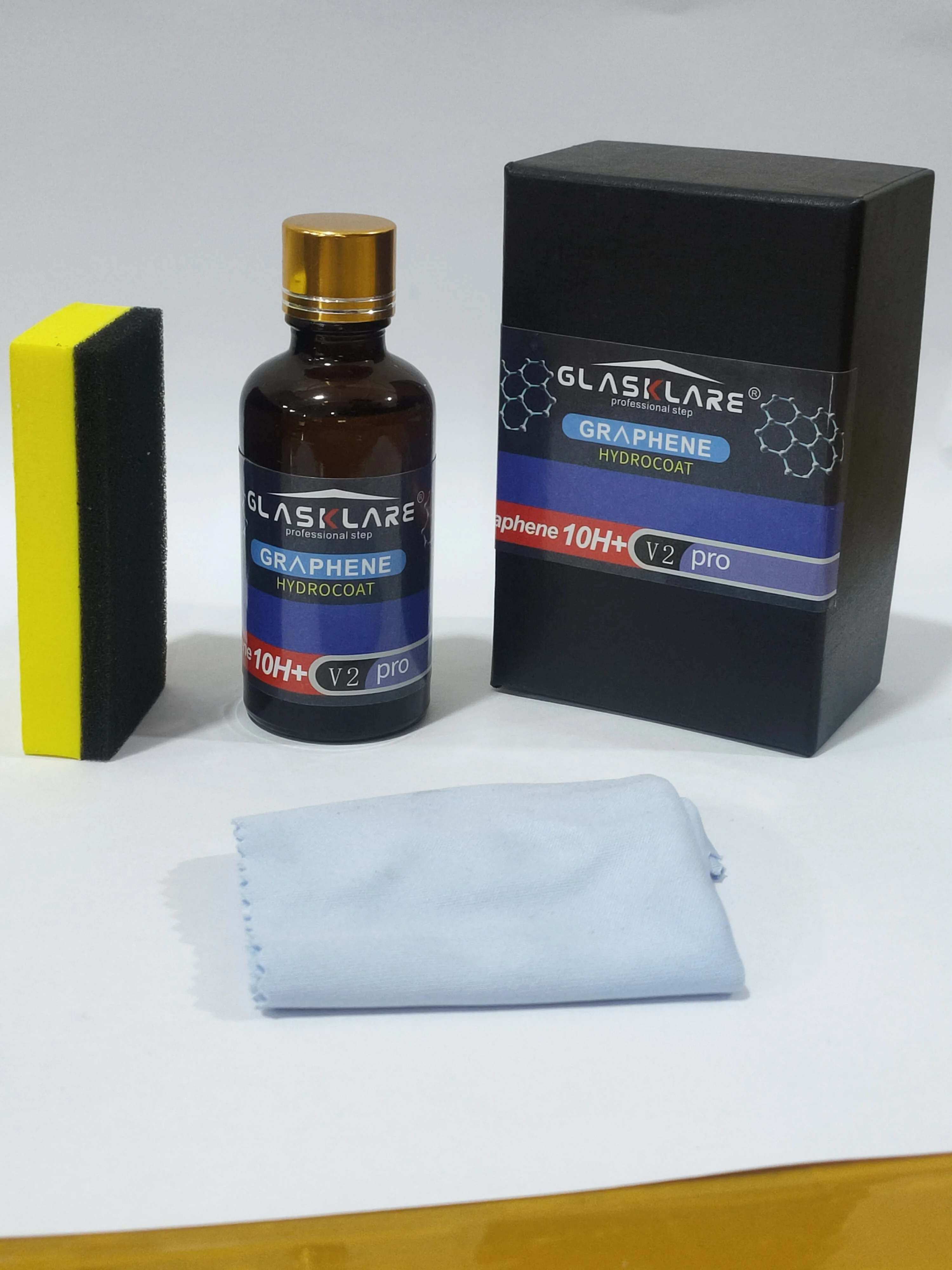 GLASKLARE graphene paint coating Ceramic Nano Diamond Coating graphene 12h hardness car graphene rystal coating